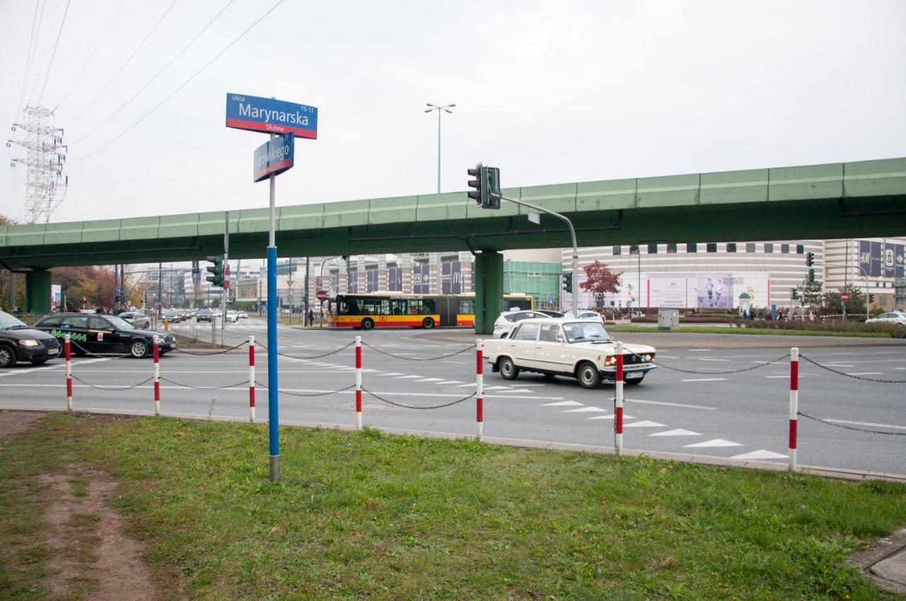 Apartament Cybernetyki Mokotow Warszawa Exteriör bild